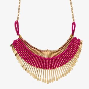 Roberta Roller Rabbit Metal Fan Necklace